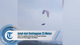 Atlet Paragliding Wanita Asal Korea Selatan Jatuh dari Ketinggian 25 Meter