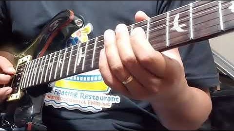 Greg Howe - warm up licks 2020