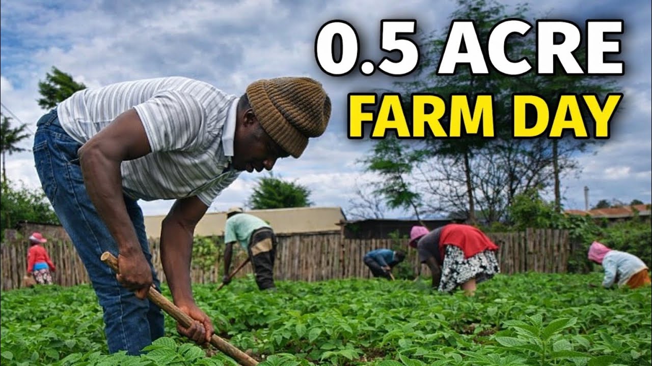 We Worked Together on Our 0.5 Acre Potato Farm | A True Village Family Day