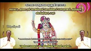 தென்காசி | கலைச்சிற்பி | திரு.அய்யாத்துரை கணியான் பாடிய | முழுமையான சுடலை கதை | Sri puliyadi