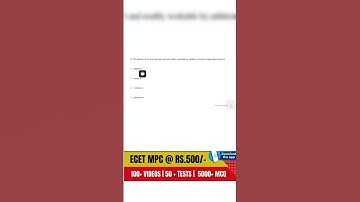 ECET 2025 Physics & Chemistry Guide | How to Get the Best Rank! 🚀 | Q-140 ,#ecet2025