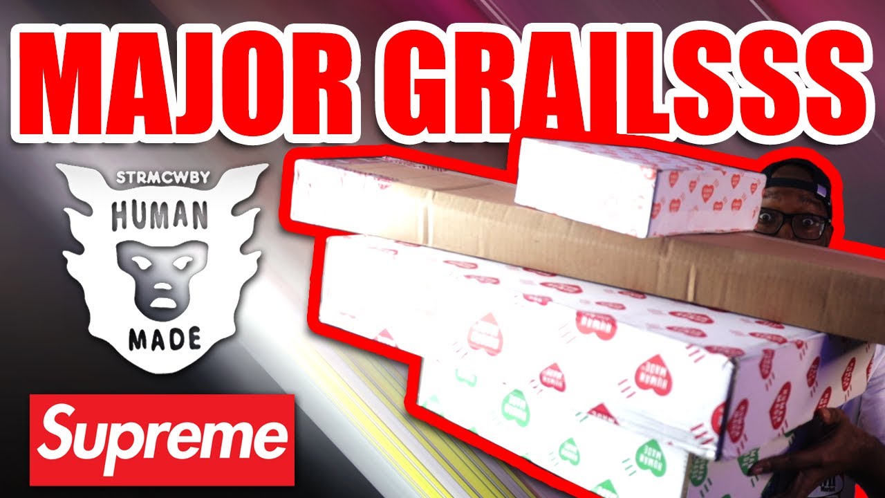 MAJOR GRAILS PICKUPS FROM ❤️彡HUMAN MADE❤️彡 & SUPREME!