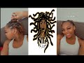 Come and get a RETWIST with me at.... THE LOC GOD SALON! / Mini Vlog