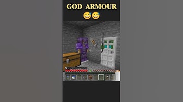 Minecraft  But  I  Have  illegal Armour 😉 || Minecraft  Short || #shorts #minecraft