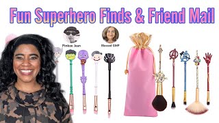 Friend Mail Unboxing & Amazon Haul Fun Superhero Finds