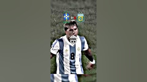 Brazil vs Argentina 2025 🔥☠ #shorts #football #fyp #trending