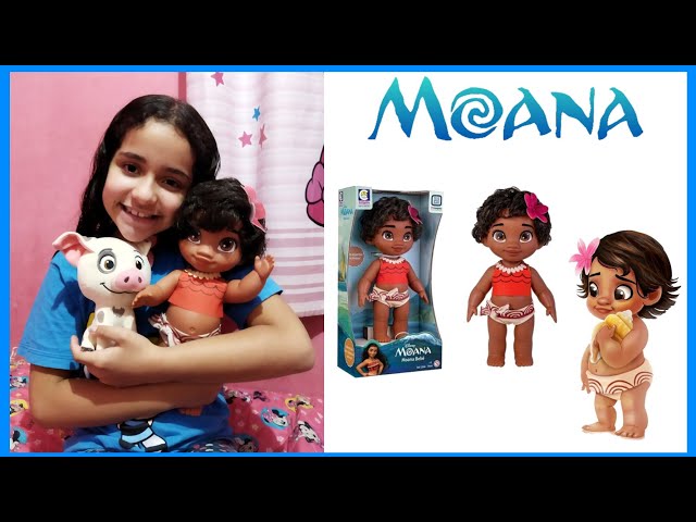 Boneca Moana Baby - 35cm - Cotiplás