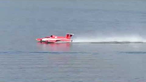 RC Boat 3 point Hydroplane  " Winston Eagle " (Self-made)