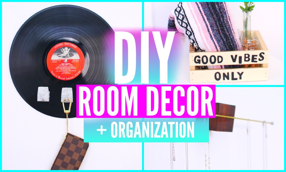 DIY Room Decorations And Organization! Organize Your Room For Summer 2015!