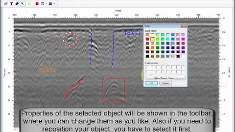 GPRSoft PRO - Objects tools tutorial