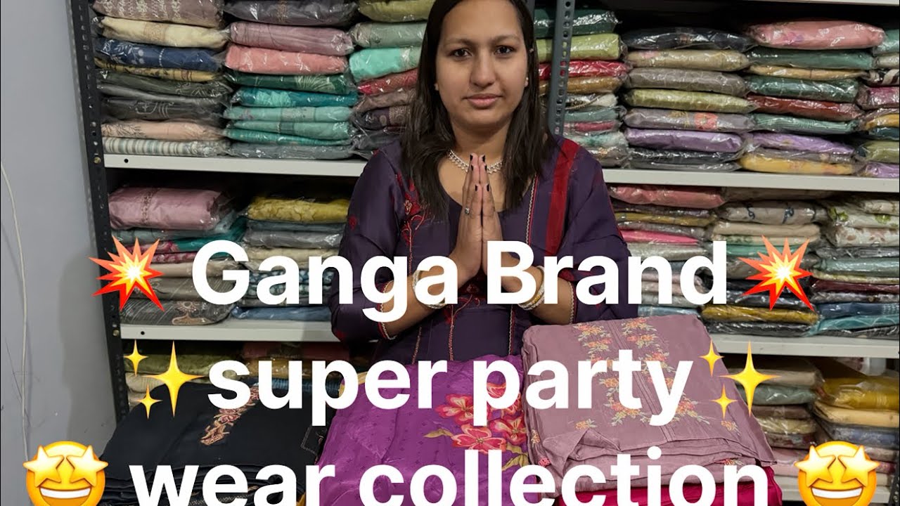 Ganga brand super party wear collection✨✨