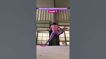 Stretching / flexibility challenge / Lera the gymnast #shorts #gymnast #split