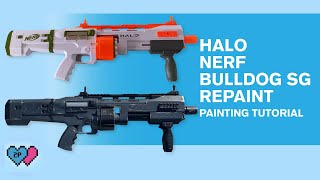 Painting the Nerf Halo Bulldog SG