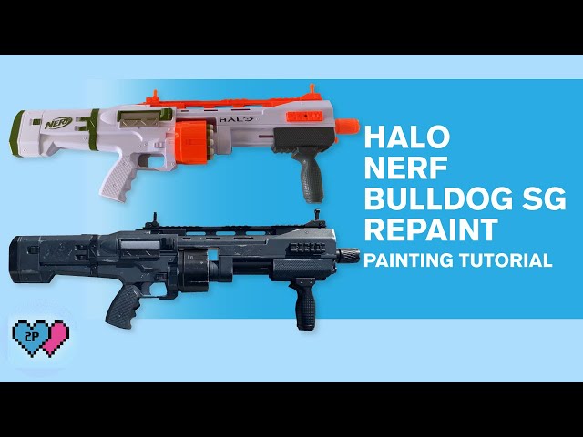 One Day Build: Halo Nerf Dart Blaster Re-Paint Transformation