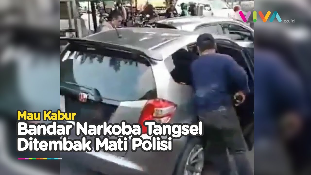 Kabur Tabrak Ibu-ibu, Bandar Narkoba di Tangsel Tewas Ditembak Polisi
