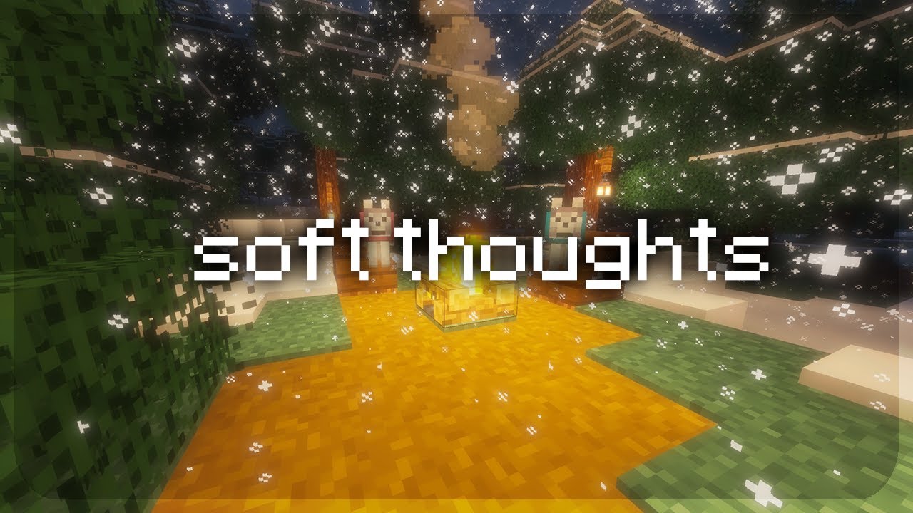 soft thoughts... ❄️ (Minecraft Cozy Winter Vibes Study ambience & C418 music)