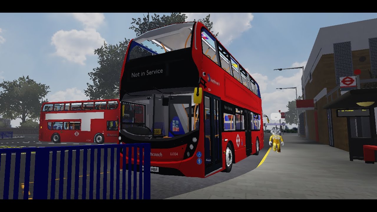 Roblox South London Bus Simulator Gameplay | Route 136 from Peckham to Grove Park
