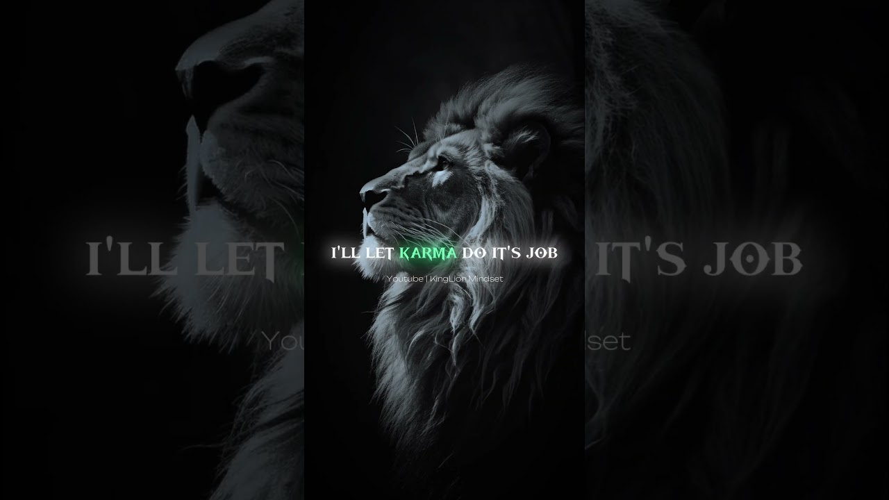 “When Karma Strikes Back” 