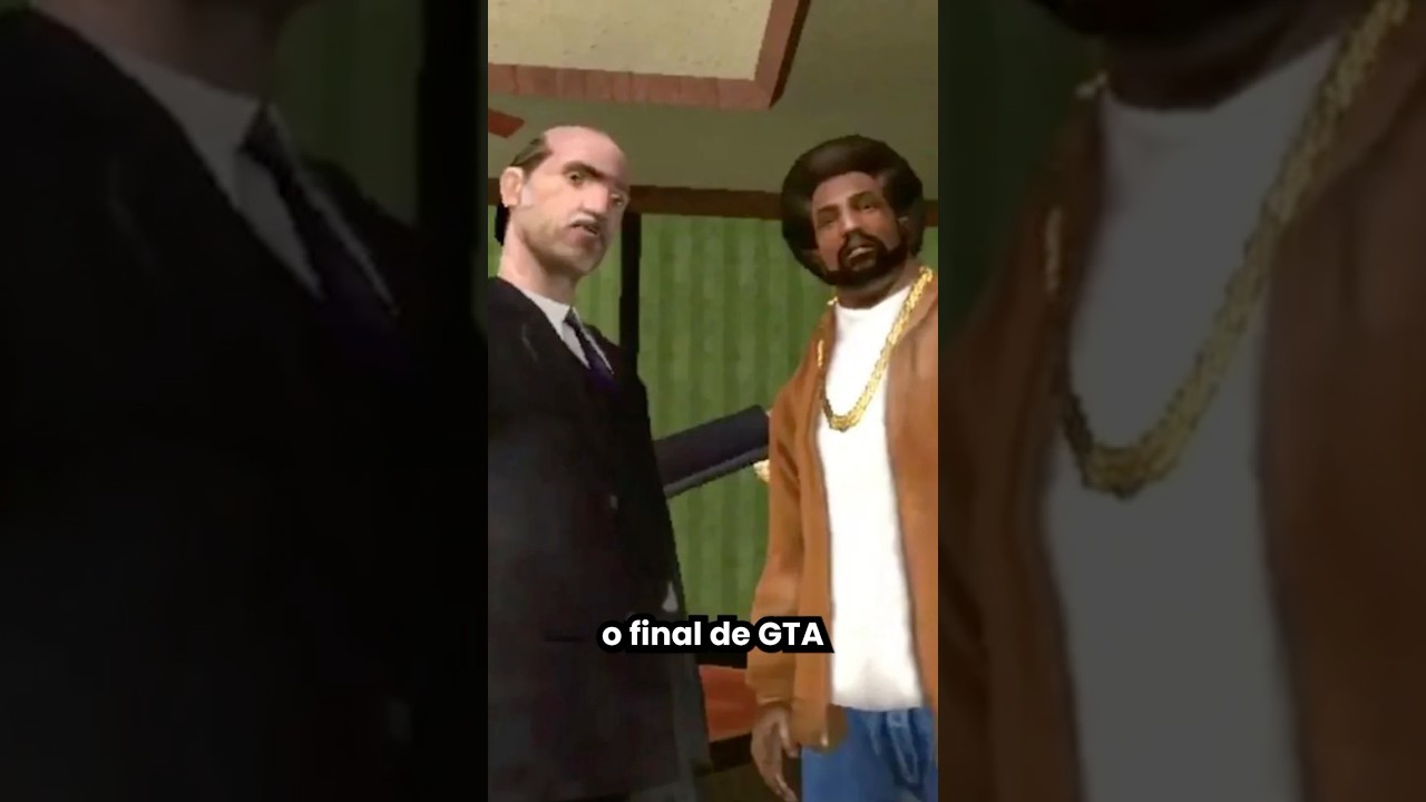 COMO SERIA SE GTA SAN ANDREAS TIVESSE UM FINAL ALTERNATIVO? #shorts #gta
