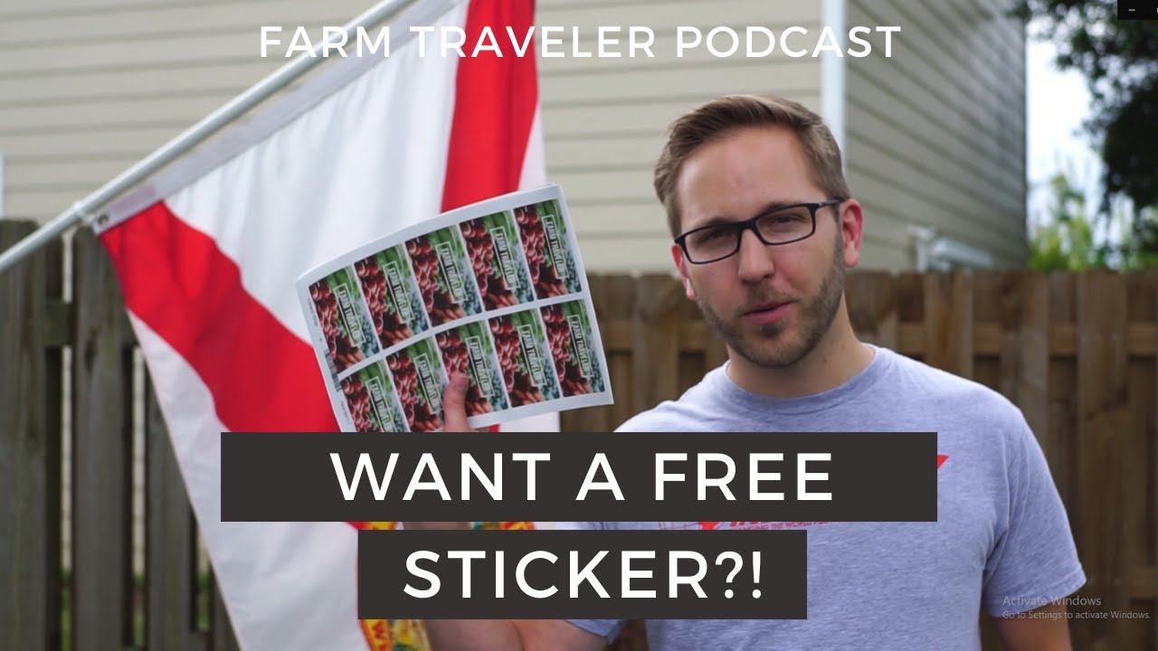 Leave a review, get a Farm Traveler sticker!