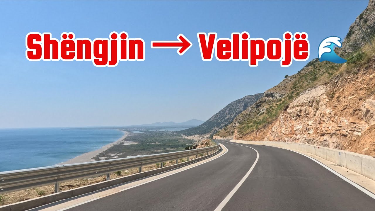 Most Beautiful Coastal Drive in Albania? 🚗 Shëngjin to Velipojë
