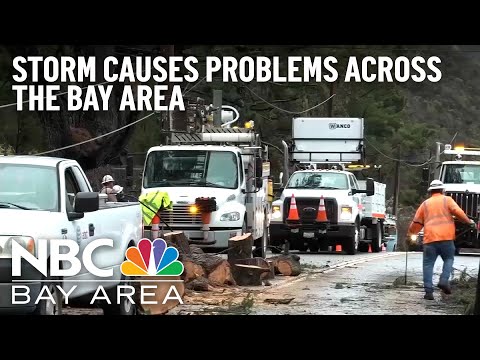 Bay Area Storm Causes Roadway Flooding, Water Rescue