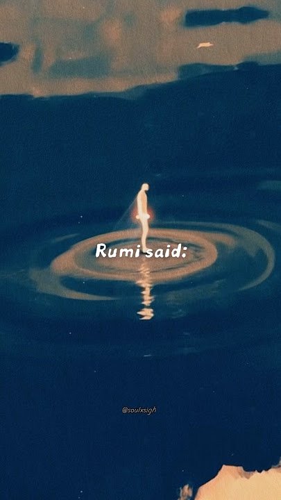 Rumi Wisdom 🥀🖤 #poetry #quotes #wisdom #motivation #rumi