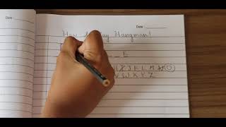 How to play Hangman, Pen and Paper Game! screenshot 2