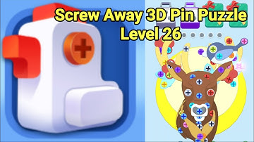 Screw Away 3D Pin Puzzle Level 26