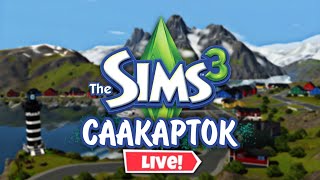 The Sims 3 Обзор городка СААКАРТОК LIVE   | The Sims 3 Saaqartoq | DOWNLOAD