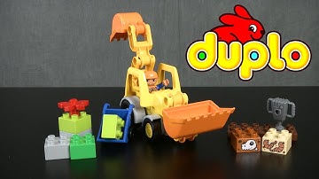 LEGO Duplo Backhoe Loader from LEGO