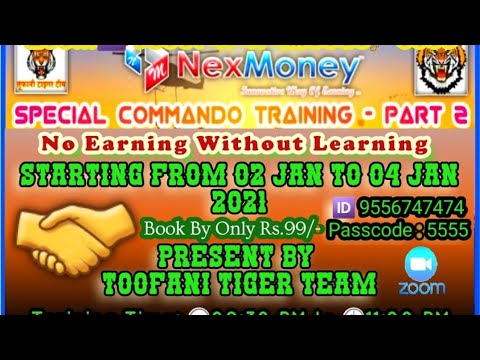#Nex Commando Training Day-1 By TTT , Next Money Me Aaje Tak Sab Se Bada Training? Watch Full Video?