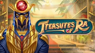 Treasures of Ra slot by Stakelogic | Gameplay + Free Spins Feature screenshot 1