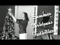 Vintage Summer Christmas Festivities