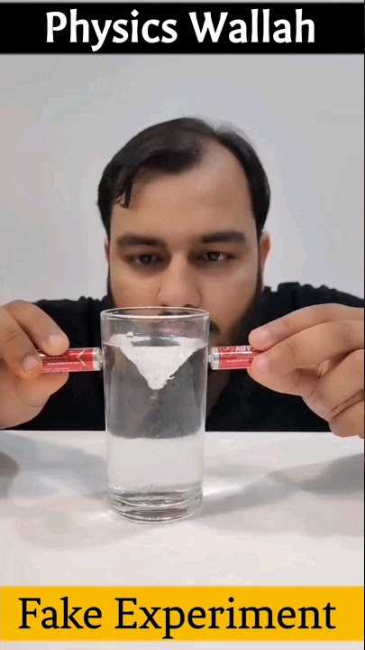 Physics Wallah Exposed 😱 Fake Experiment 🧪 #shorts #physicswallah #experiment