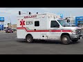 Bud's Ambulance Service #4 is responding code 3 again.