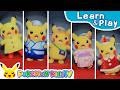 Pikachu Fashion Show | Learn & Play with Pokémon | Pokémon Kids TV​