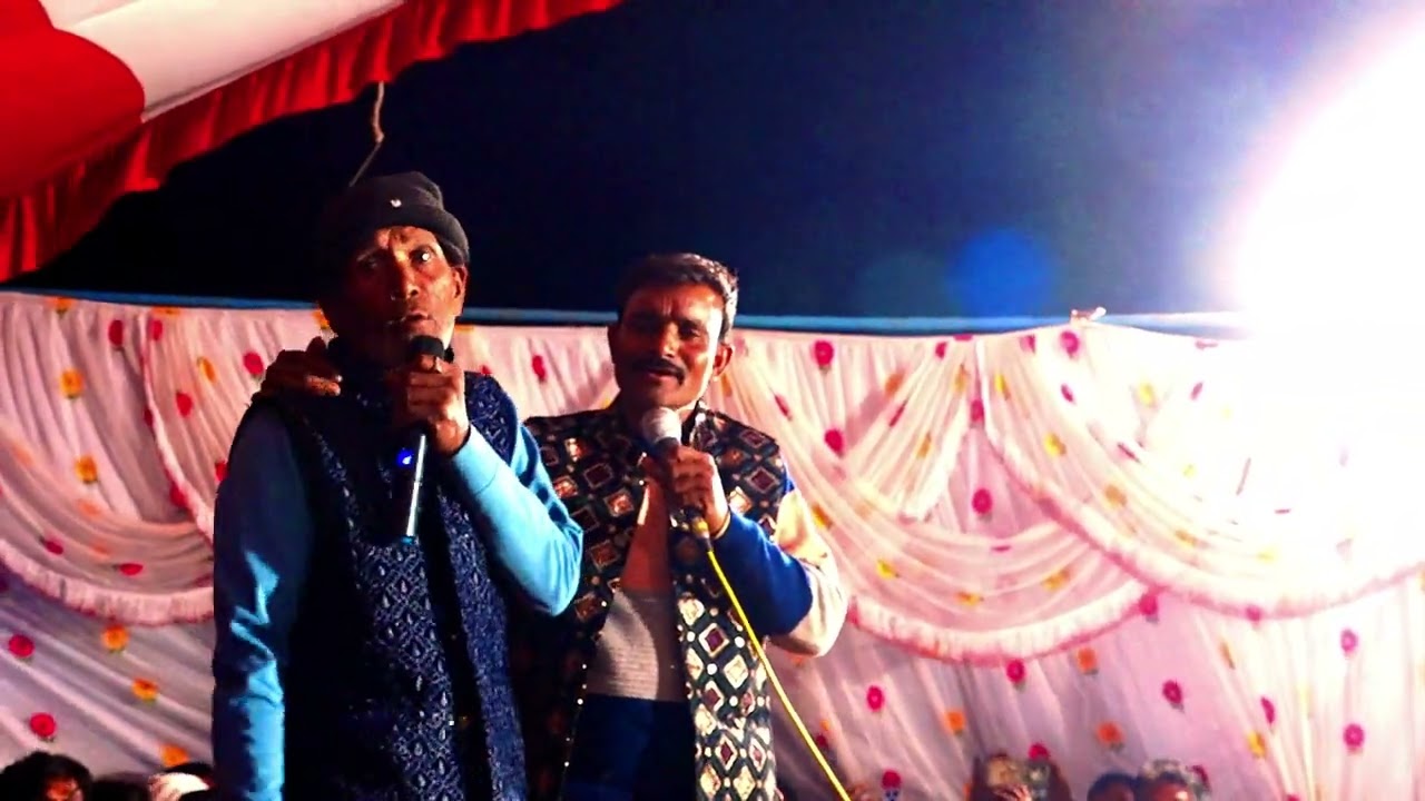 निमाड़ी गम्मत देस्गावmanglu dada or delgav ke bich lachora me 11