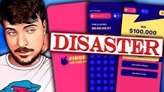 Mr Beast's Accidental Challenge Catastrophe (Finger on the App 2)