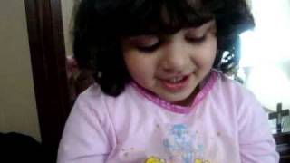 3Years Old Bella Kaia Singing This Is Me