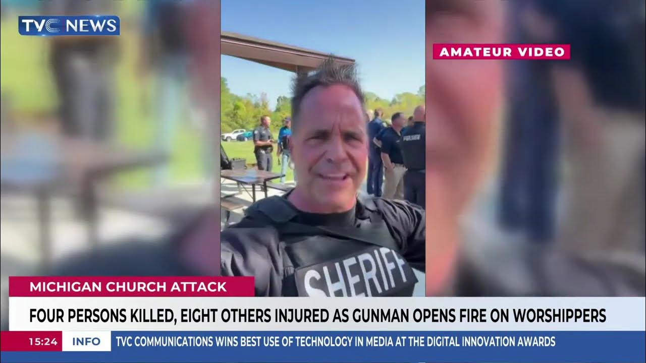 Four Persons K!lled, Eight Others Injured As Gunman Opens Fire On Worshippers In Michigan
