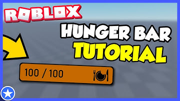 ROBLOX Hunger Bar GUI Tutorial