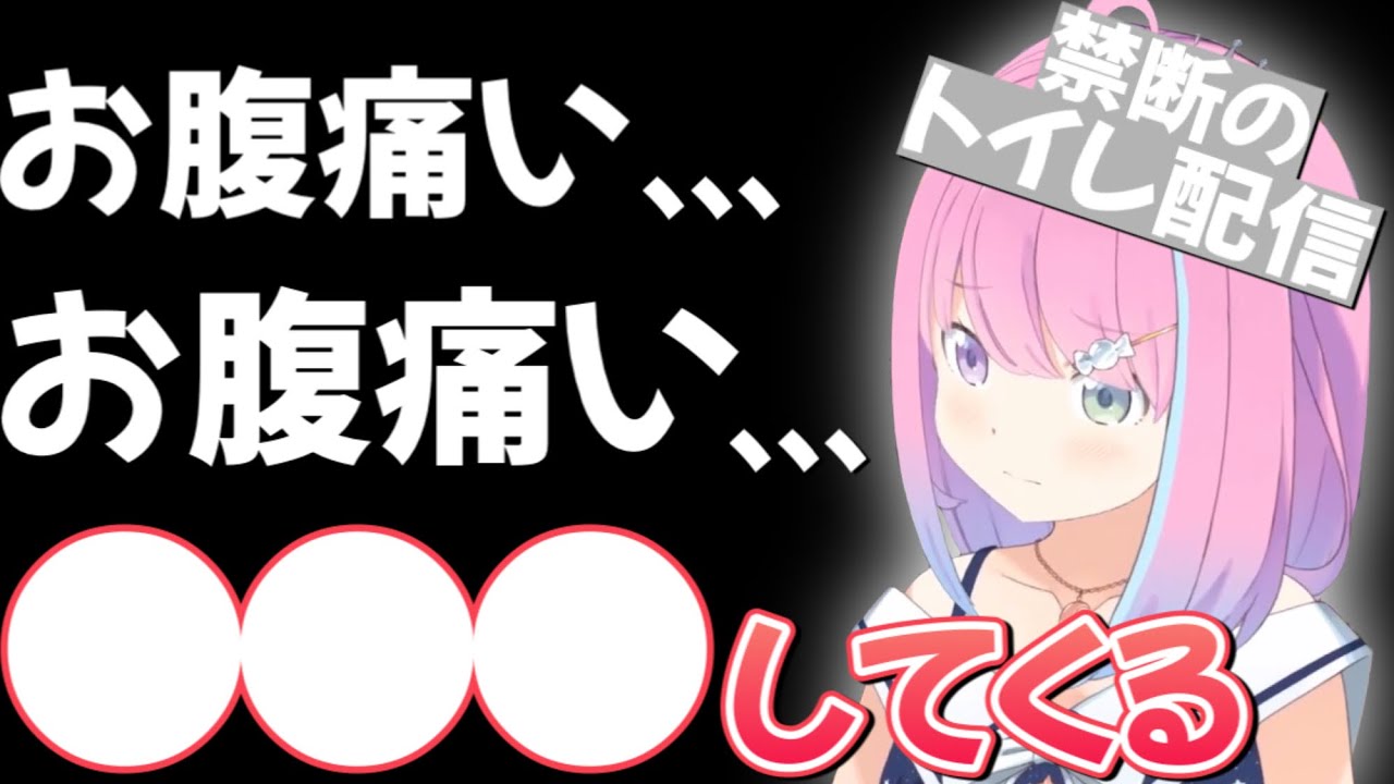 【姫森ルーナ】5分間で2度もトイレに行き謎の名言を残すトイレ配信をする姫森ルーナ【ホロライブ/ホロライブ切り抜き】