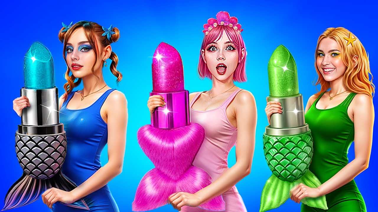 ¿Cómo ser una sirena popular? De nerd a sirena con un glow up increíble