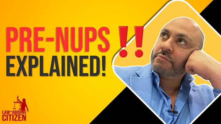 PRE-NUPS EXPLAINED! Everything you want to know about prenuptial agreements- Why you should have one