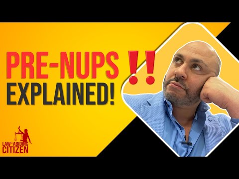 PRE-NUPS EXPLAINED! Everything