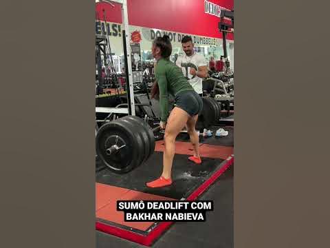 HEAVY WEIGHT/ SUMO DEADLIFT WITH BAKHAR NABIEVA #shorts 