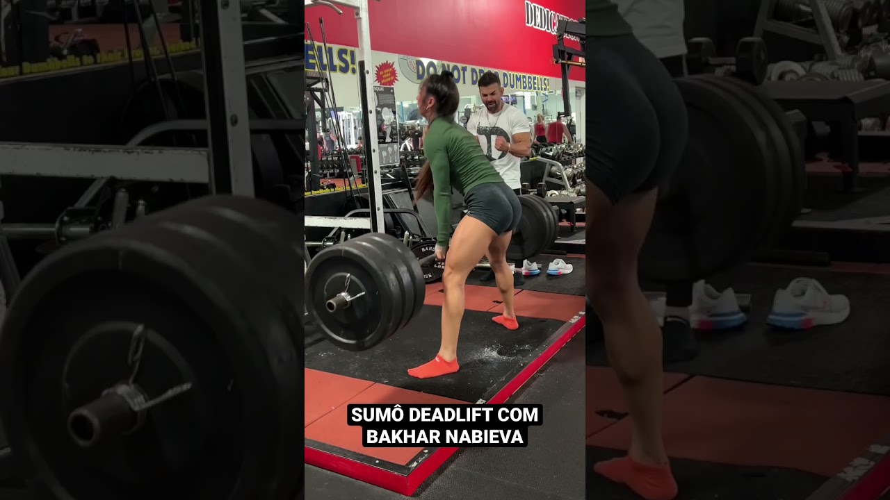 HEAVY WEIGHT/ SUMO DEADLIFT WITH BAKHAR NABIEVA #shorts 