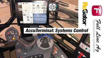 RoGator C Series AccuTerminal: Systems Control