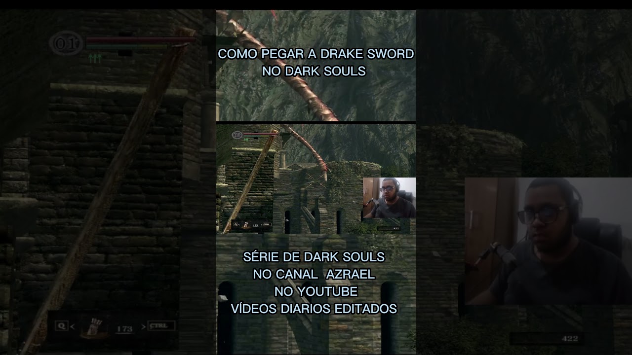 COMO PEGAR A DRAKE SWORD DARK SOULS 